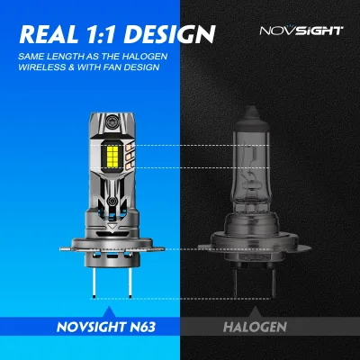 Ampoules LED H7 blanc 6500 K à ventilateur – image 2