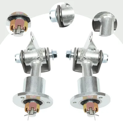 Deux broches de roue en fer galvanisé pour kart – image 2