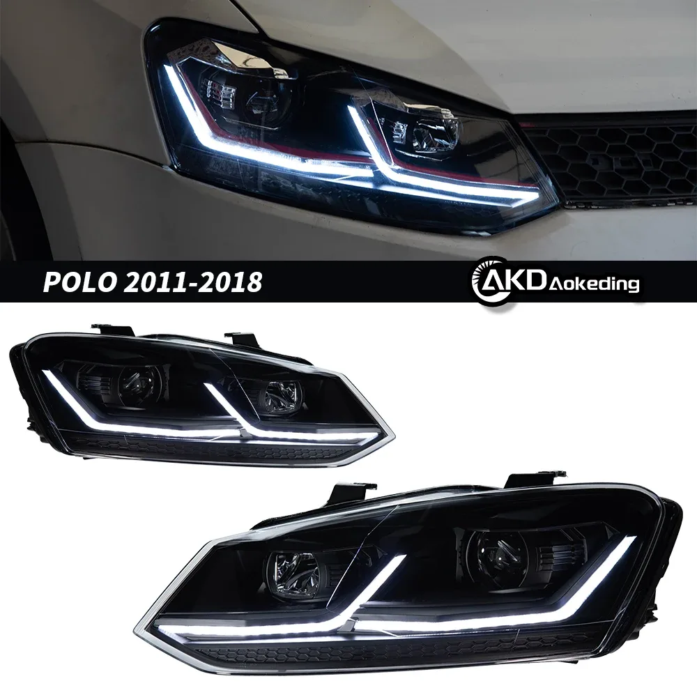 Ensemble de phares avant à LED droite et gauche
