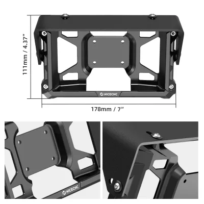 Étui de protection GPS moto avec pare-soleil – image 2