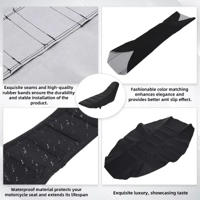 Housse de selle moto en PVC imperméable – image 3