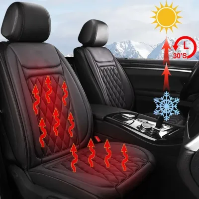 Housse de siège de voiture chauffante 12-24 V – image 2