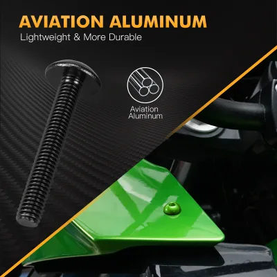 Kit de boulons de carénage de moto en aluminium – image 3