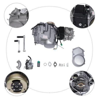 Moteur 4 temps 125 cm³ essence, moto hors route