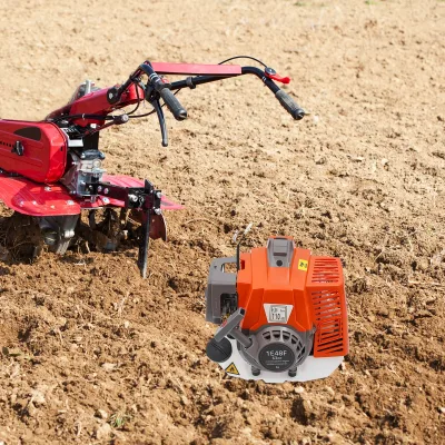 Moteur à essence 2 temps 63 cm³ rouge, 2,2 kW