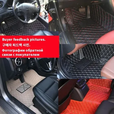 Tapis de sol voiture sur mesure en simili cuir – image 3